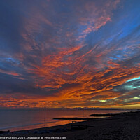 Buy canvas prints of Seaside Sunset by Graeme Hutson