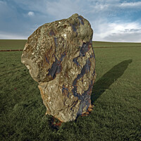 Buy canvas prints of A standing stone by Graeme Hutson