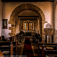 Buy canvas prints of Old Church interior by Graeme Hutson