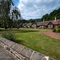 Buy canvas prints of Armstrong Cottages Rothbury  by mark james