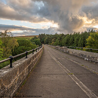 Buy canvas prints of Crossing the Lambley Viaduct by mark james