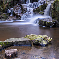 Buy canvas prints of Dreamy Waterfall by mark james