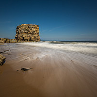 Buy canvas prints of Sunny day Marsden Grotto by mark james