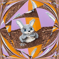 Buy canvas prints of Easter Bunny by Kate Small