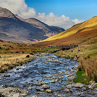 Buy canvas prints of Honister Pass by Chris Horsnell