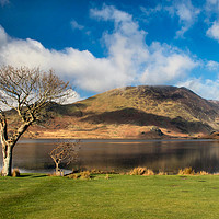 Buy canvas prints of Buttermere Reflections by Chris Horsnell