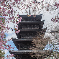 Buy canvas prints of Pagoda of Japan by Yagya Parajuli