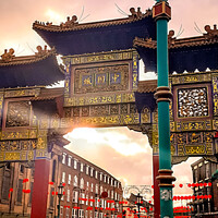 Buy canvas prints of China Town by Antony Atkinson