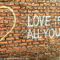Buy canvas prints of All You Need is Love by Antony Atkinson