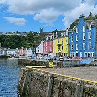 Buy canvas prints of Tobermory on the Isle of Mull. by Antony Atkinson