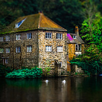 Buy canvas prints of The Old Mill Durham City by Antony Atkinson