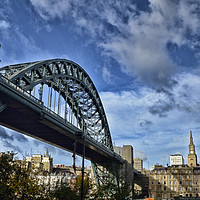 Buy canvas prints of Tyne Bridge Newcastle by Antony Atkinson
