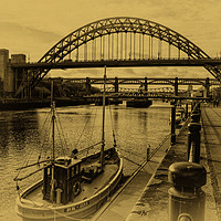Buy canvas prints of Newcastle Quayside by Antony Atkinson