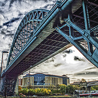 Buy canvas prints of The Tyne Bridge Newcastle by Antony Atkinson