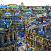 Buy canvas prints of Newcastle In Colour  by Antony Atkinson