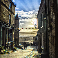 Buy canvas prints of Whilst out walking at Robin Hood's Bay by Antony Atkinson