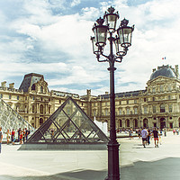 Buy canvas prints of Louvre in Paris by Antony Atkinson