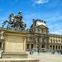 Buy canvas prints of Louvre Museum by Antony Atkinson