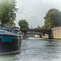 Buy canvas prints of Paris River Seine by Antony Atkinson