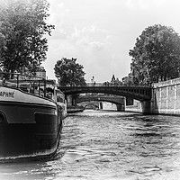 Buy canvas prints of River Seine in Paris by Antony Atkinson