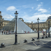 Buy canvas prints of Paris Louvre Art Museum by Antony Atkinson
