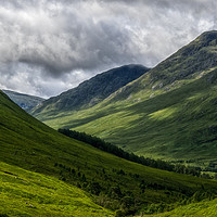 Buy canvas prints of Glen Etive in Scotland by Antony Atkinson