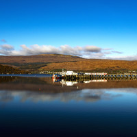 Buy canvas prints of Fort William Loch Linnhe by Antony Atkinson