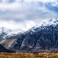 Buy canvas prints of Scotlands Black Mountains by Antony Atkinson