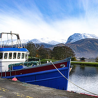 Buy canvas prints of Corpach in Winter by Antony Atkinson