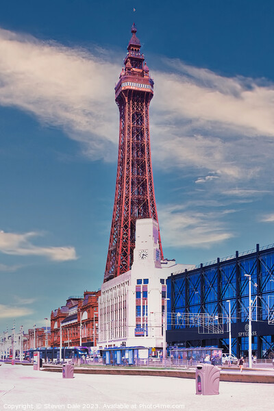 Blackpool Tower's Timeless Grandeur Picture Board by Steven Dale