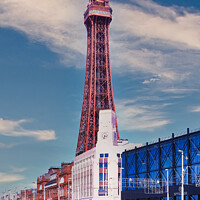 Buy canvas prints of Blackpool Tower's Timeless Grandeur by Steven Dale