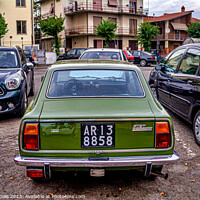 Buy canvas prints of Enchanting Fiat 128 Amidst Tuscan Charm by Steven Dale
