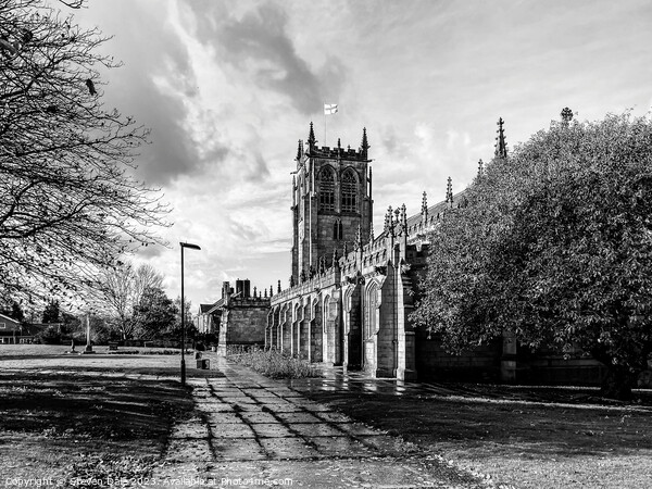 St Chad's Church Picture Board by Steven Dale