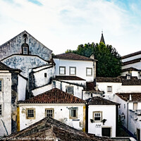 Buy canvas prints of Óbidos Old Town by Steven Dale