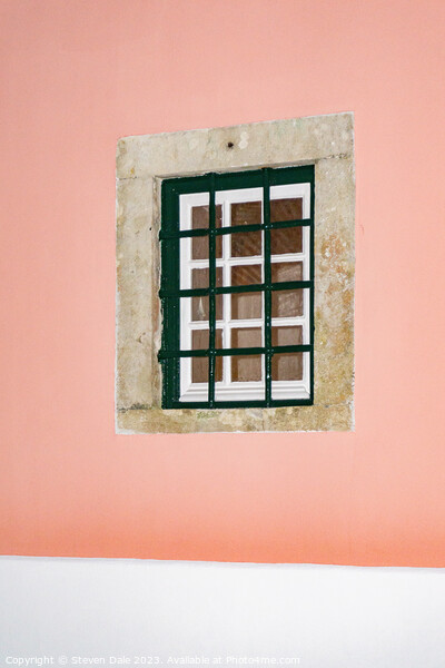 Traditonal casement window Sintra Portugal Picture Board by Steven Dale