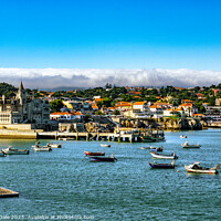 Buy canvas prints of Popular Royal Connected Seaside Cascais by Steven Dale