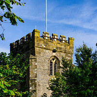 Buy canvas prints of St James Church Clapham North Yorkshire by Steven Dale