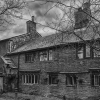 Buy canvas prints of Burnedge Farm Rochdale by Steven Dale