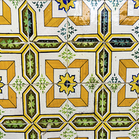 Buy canvas prints of Lisbon's Azulejo Tiles: Artistic Heritage by Steven Dale