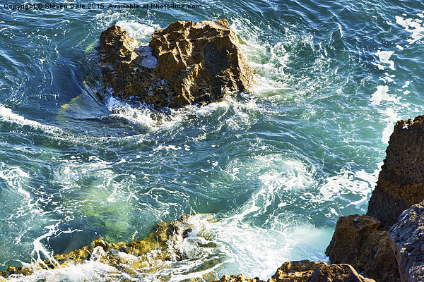 Coastal Drama in Cascais Portugal Picture Board by Steven Dale