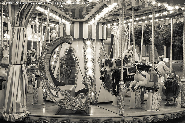 Cascais Carousel Picture Board by Steven Dale