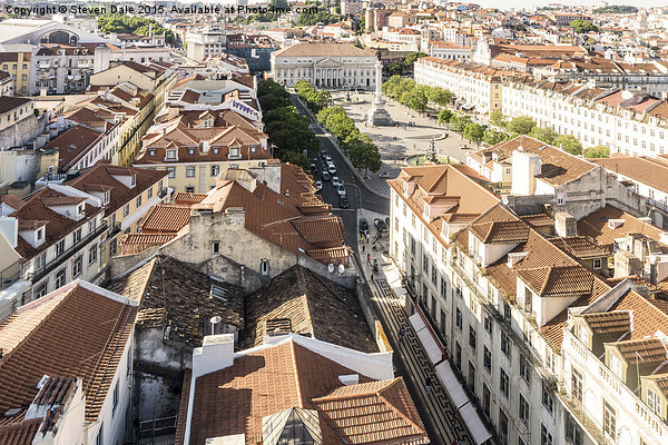 Lisbon's Panorama Revealed Picture Board by Steven Dale