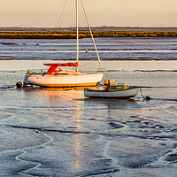 Buy canvas prints of Stranded at Low Tide by Steven Dale