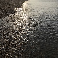 Buy canvas prints of Hayling Island Sunrise Seashore by Tess Chalmers