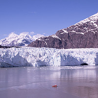 Buy canvas prints of Margerie Glacier, Glacier bay, Alaska by Janet Mann