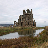 Buy canvas prints of Whitby Abbey by Janet Mann
