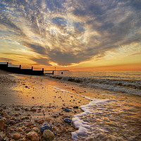 Buy canvas prints of The Evening Tide by Adrian Campfield
