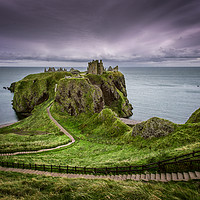 Buy canvas prints of Dunnottar Castle, Stonehaven, Scotland. by Gary Alexander