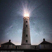 Buy canvas prints of Nash Point Lighthouse by Karl McCarthy