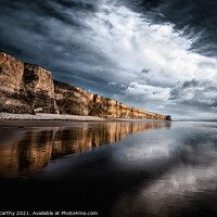 Buy canvas prints of The Cliffs of the Glamorgan Heritage Coast by Karl McCarthy